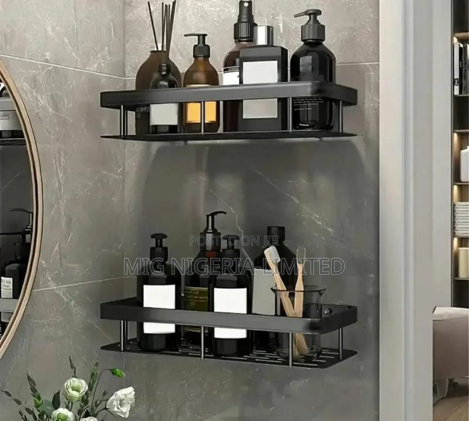 2steps Bathroom Accessories Shelve