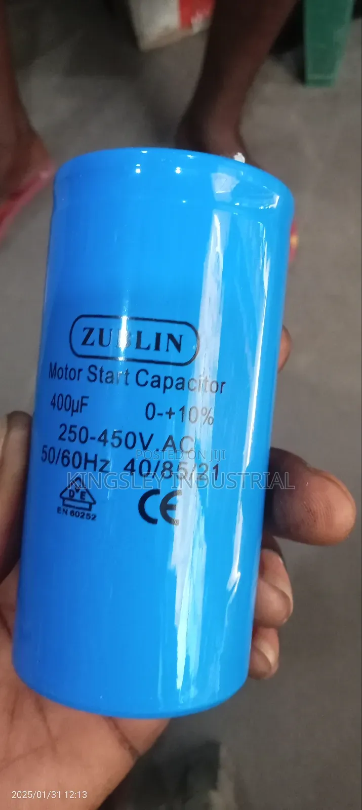 Motor Start Capacitor 400uf 250v AC