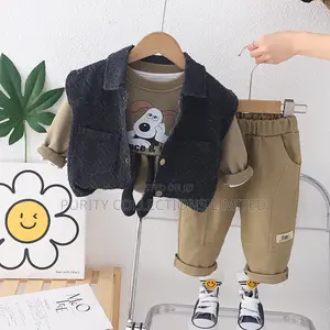 Teddy Print Set for Boys