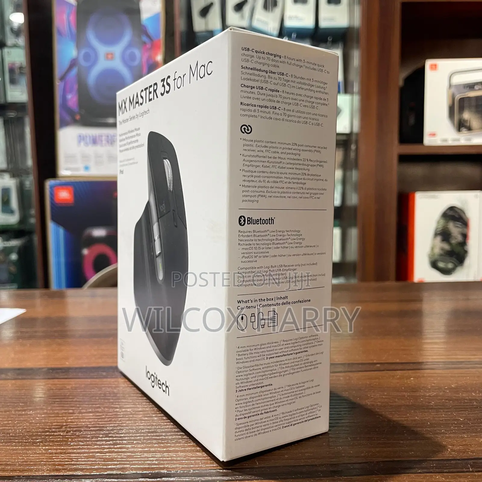 Mx Master 3s Wireless Bluetooth Mouse for Mac