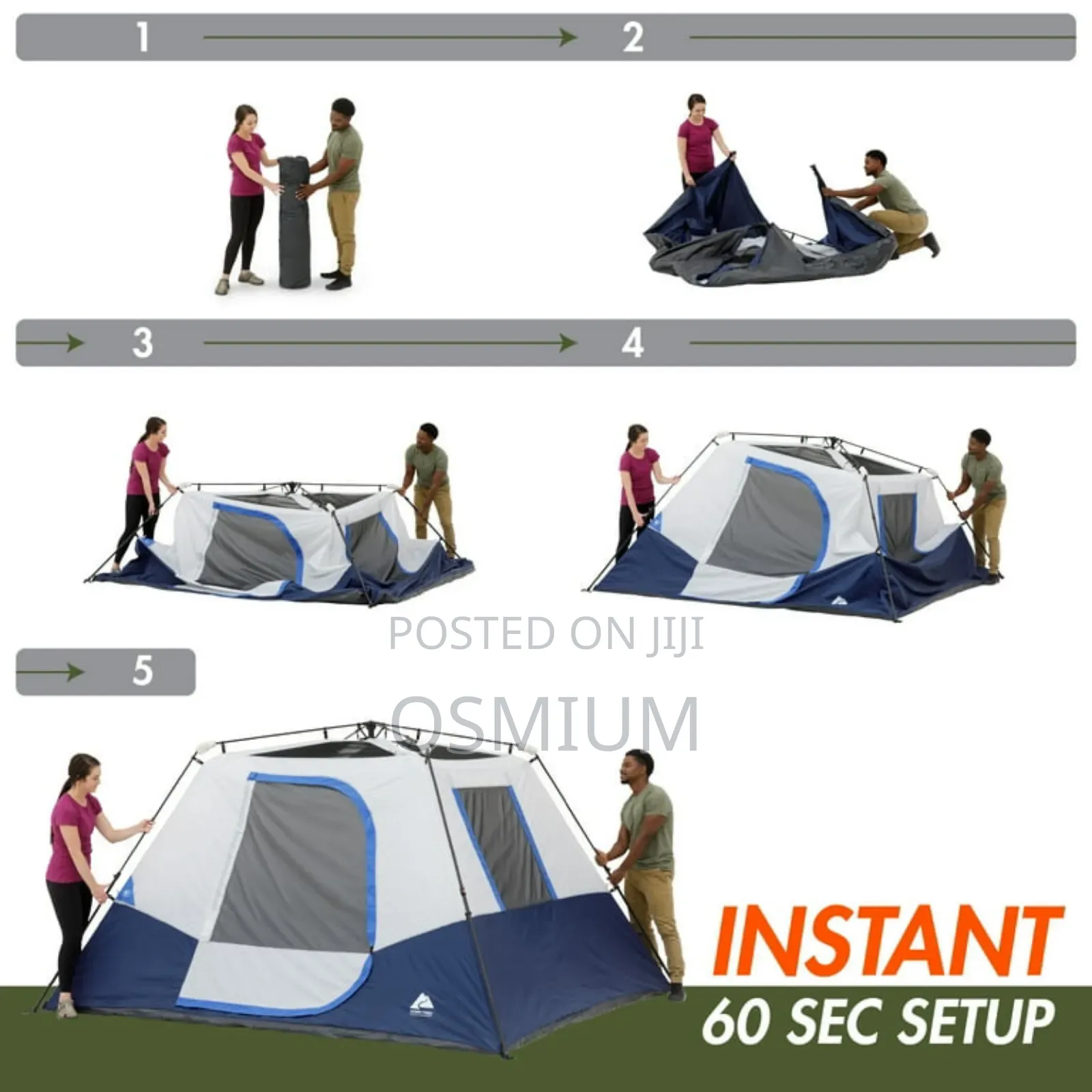 Ozark Trail 6-person Instant Cabin Tent