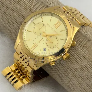 Photo - MICHAEL KORS Stainless Steel Gold Men's Watch