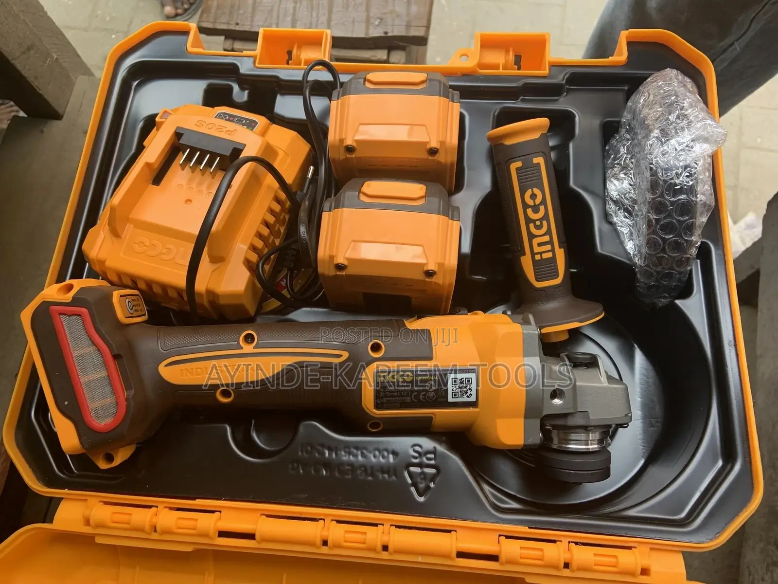 Cordless Angle Grinder 20v (115mm 4-1/2)