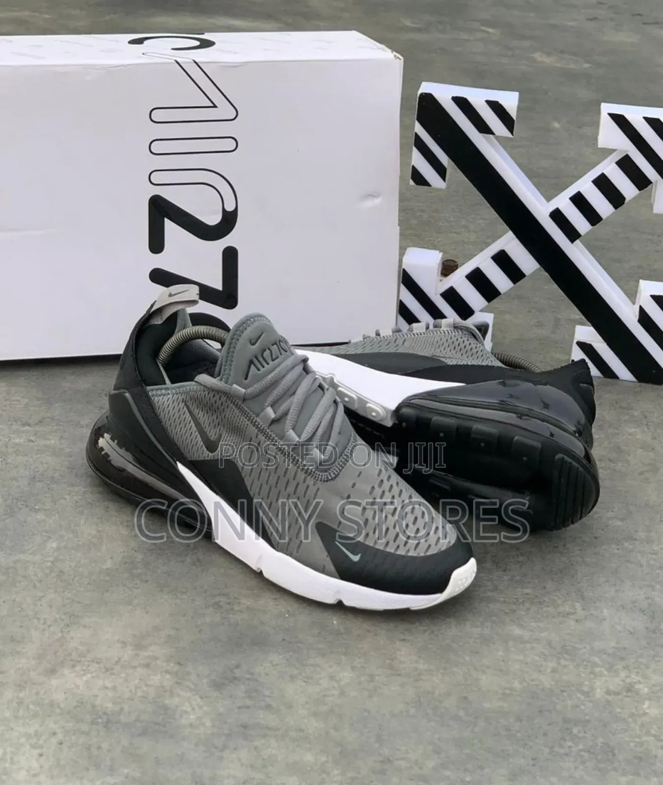 High Quality Nike Airmax 270 Grey Sneakers