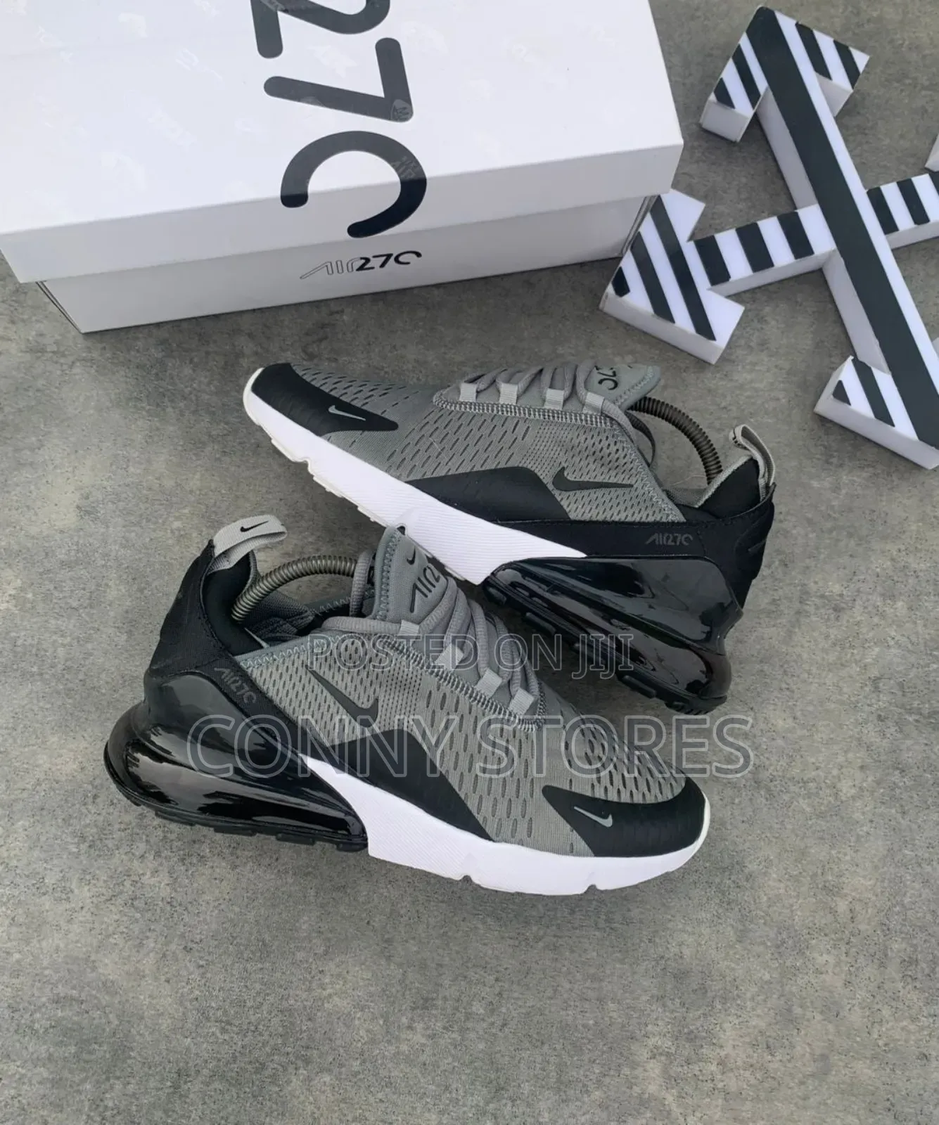 High Quality Nike Airmax 270 Grey Sneakers