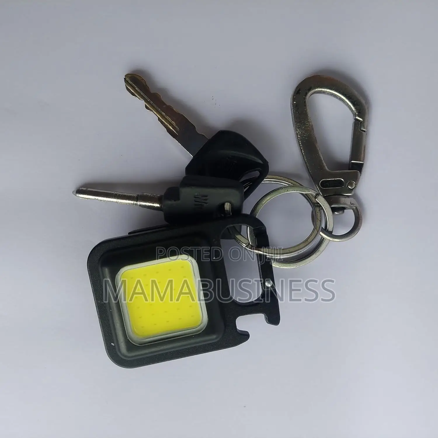 Bright Keychain Flashlight With Bottle Opener