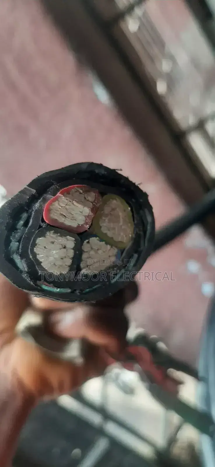 50mm×4core Aluminum Armoured Cable