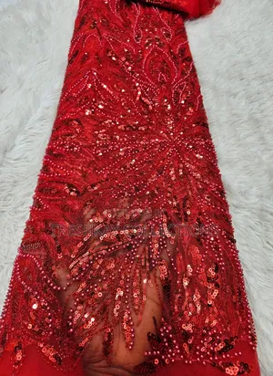 Lovely and Quality Hand Beaded Lace