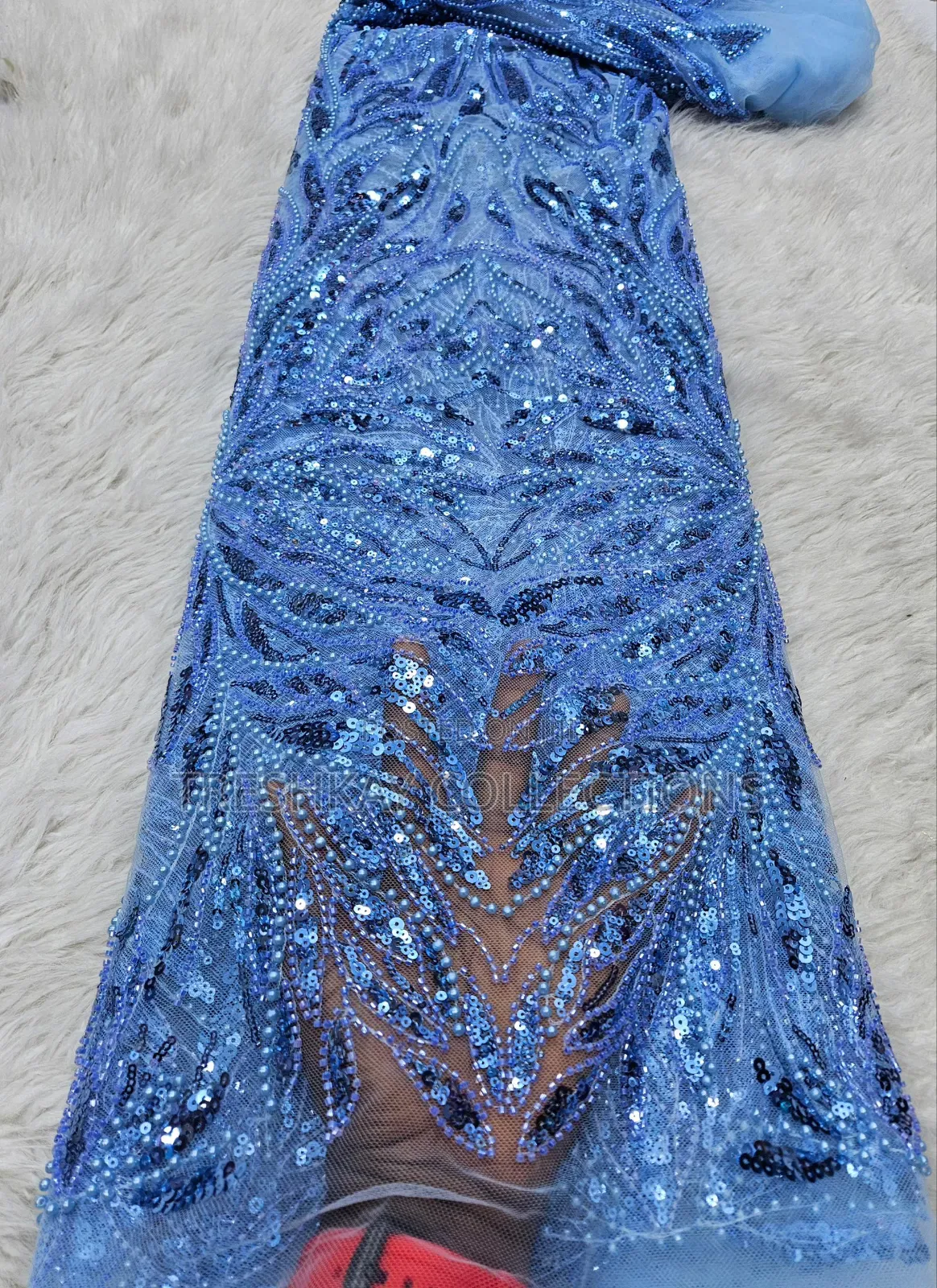 Lovely and Quality Hand Beaded Lace