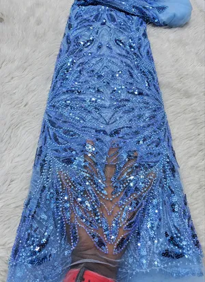Lovely and Quality Hand Beaded Lace