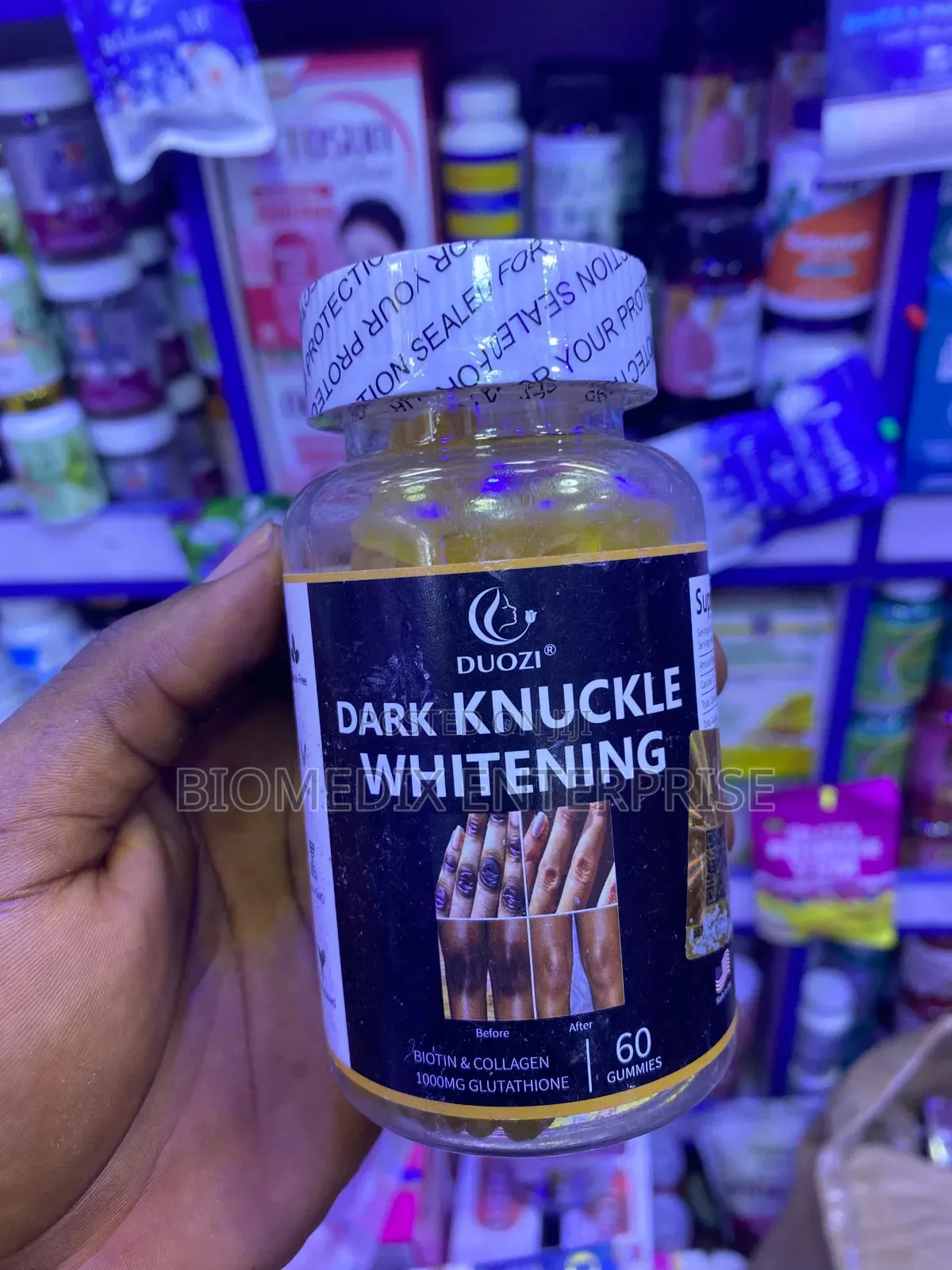 Dark Knuckle Whitening