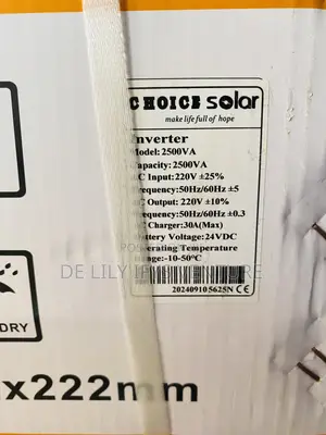 Choice Inverter 2.5kva
