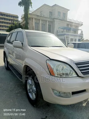 Lexus LX 470 Sport Utility 2004 White