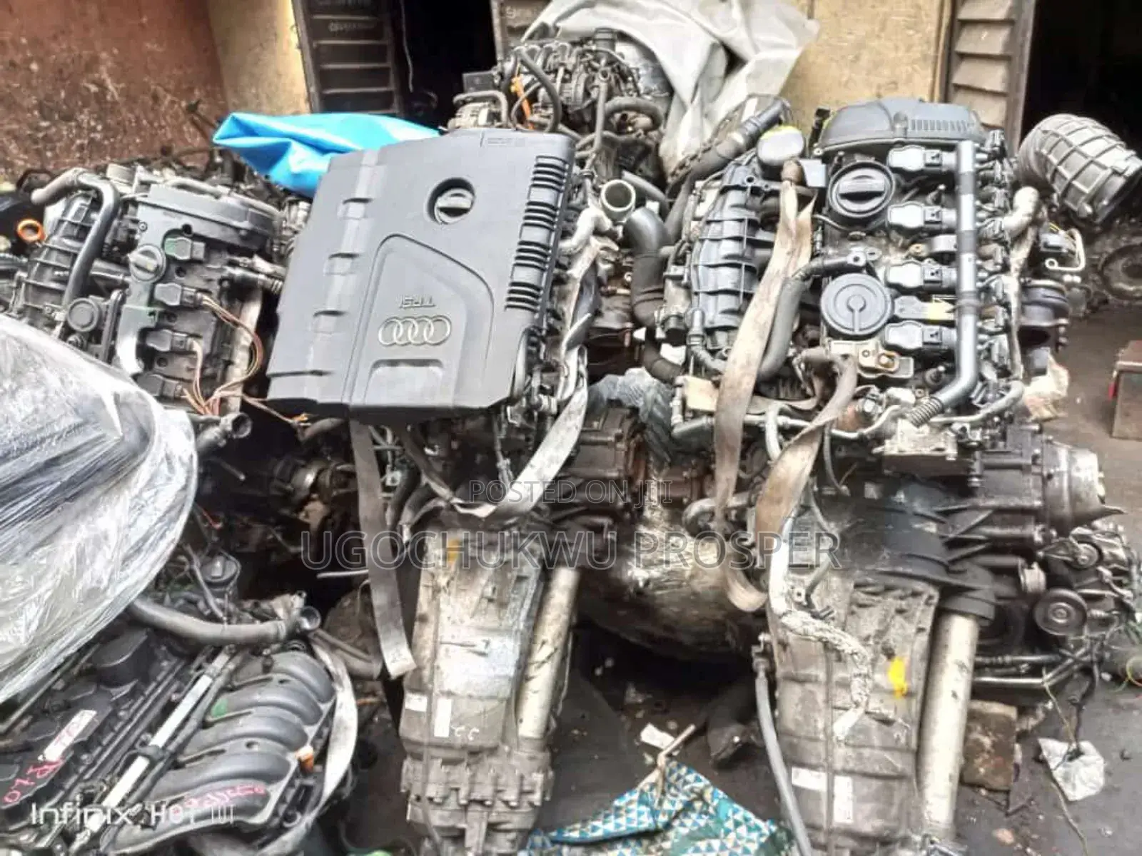 Complete Engine Without Gear Box Tfsi