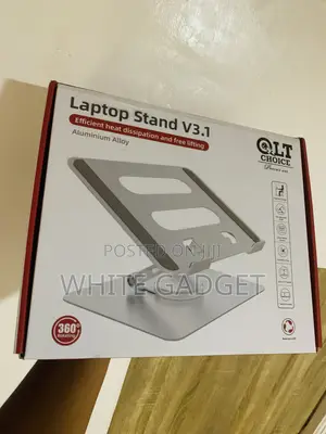 Photo - QLT-0086 Laptop Stand With 360* Rotating Base