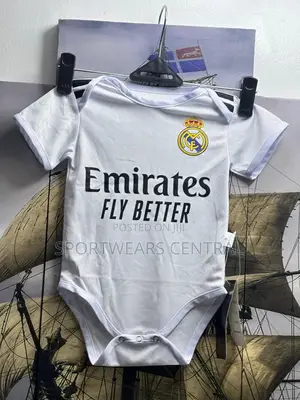 Photo - Original Hala Madrid Home Baby/Toddler Jersey