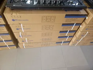 5 Burners Hob Black Stainless