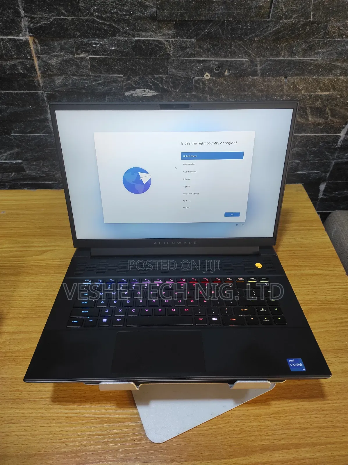 Laptop Alienware M16 R1 16GB Intel Core i7 SSD 1T