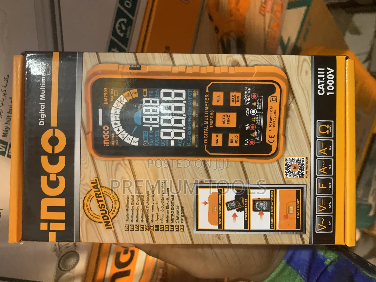 Ingco Digital Multimeter 1000v