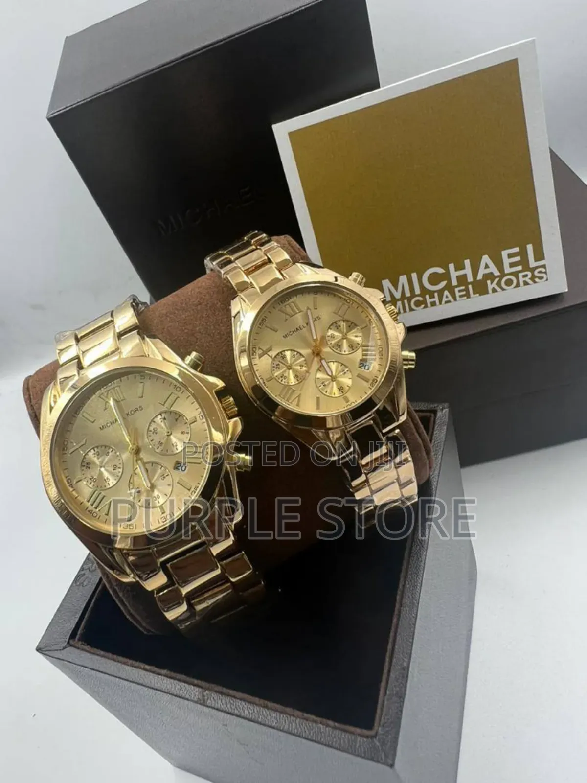 Michael Kors* Men/Women Gold Watch