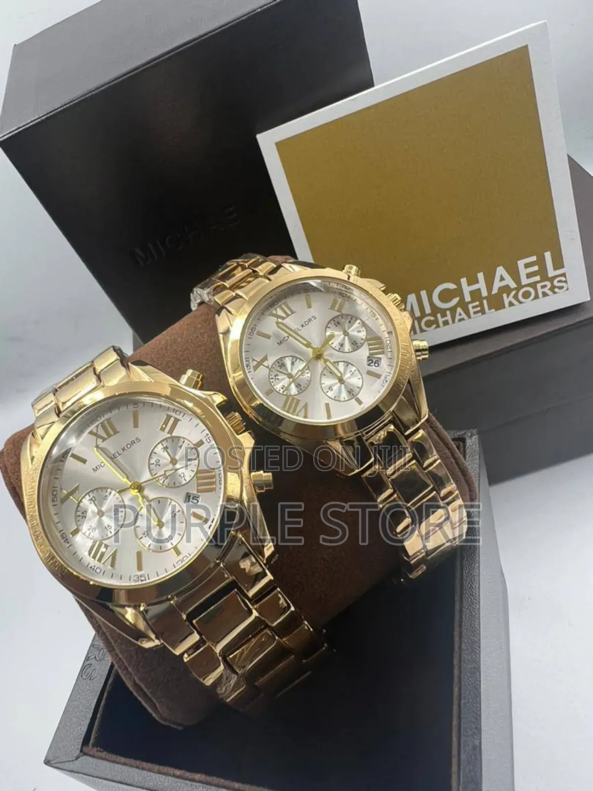 Michael Kors* Men/Women Gold Watch