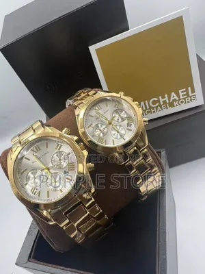 Michael Kors* Men/Women Gold Watch