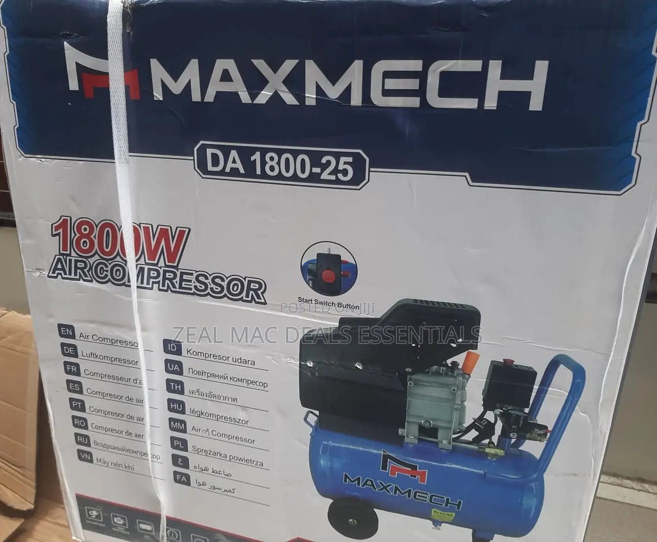 25liters Maxmech Air Compressor