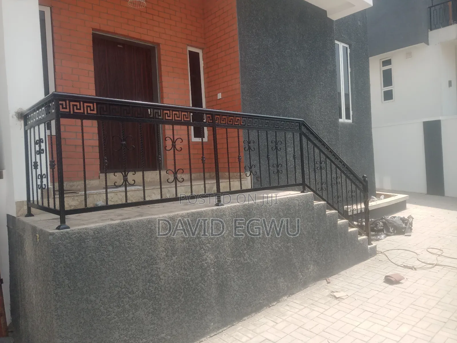 Wrought Iron Stairs Rail