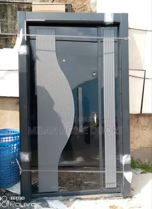 4ft by 7ft GRAY Collection Turkish Security Door