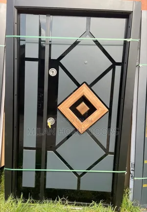 4ft by 7ft GRAY Collection Turkish Security Door