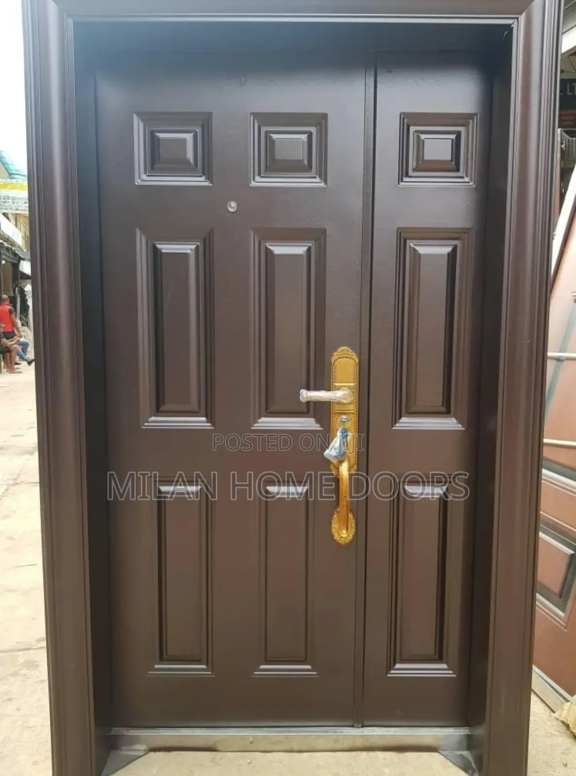 9" Frame 4ft Harmony Steel Security Door