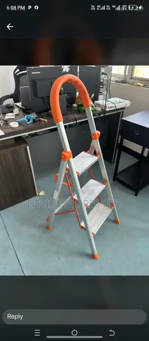 3 Steps Aluminum a Ladder