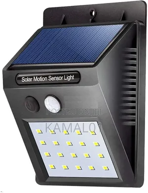 Solar Powered LED Wall Light- PIR Sensor CDS Night Sensor
