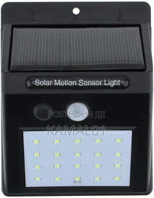 Solar Powered LED Wall Light- PIR Sensor CDS Night Sensor