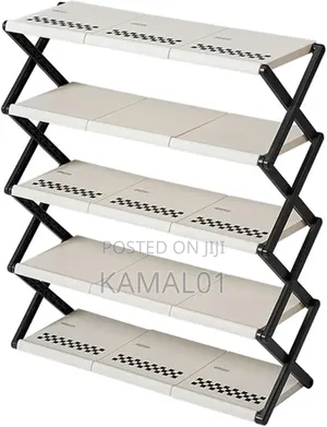 Multi-Layer Shoe Rack 5 Layers Simple Shoe Cabinet