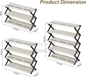 Multi-Layer Shoe Rack 5 Layers Simple Shoe Cabinet