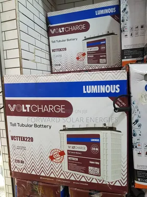 Photo - 220ah/12v Luminous Voltcharge Tubular Battery