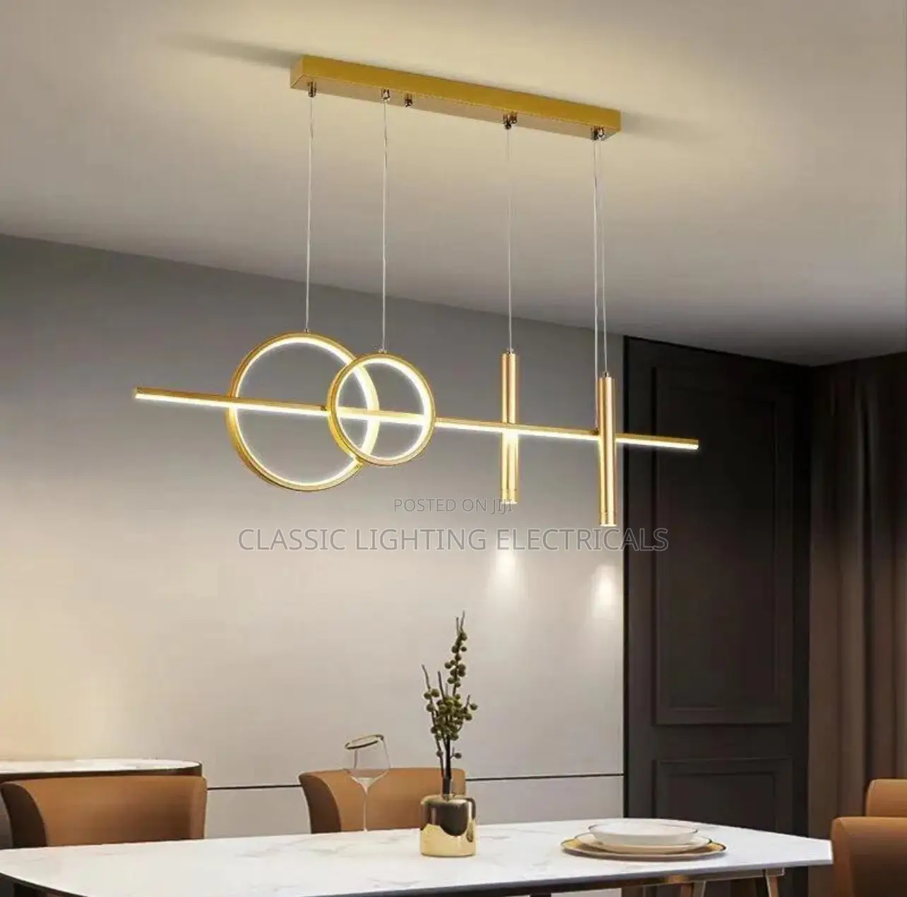 Modern Home Decor Ring Led Lights Pendant Light Lamps