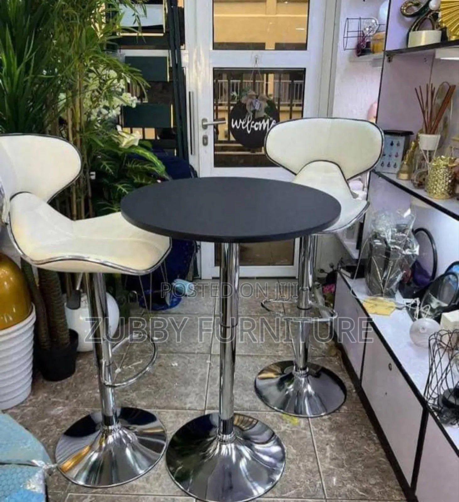 Brand New Quality Bar Stools and Table Adjusted