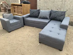 Beautiful Gray Lshap Troll Pillows N Single Seater