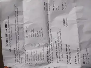 Photo - Customer Service CV Looking for Job