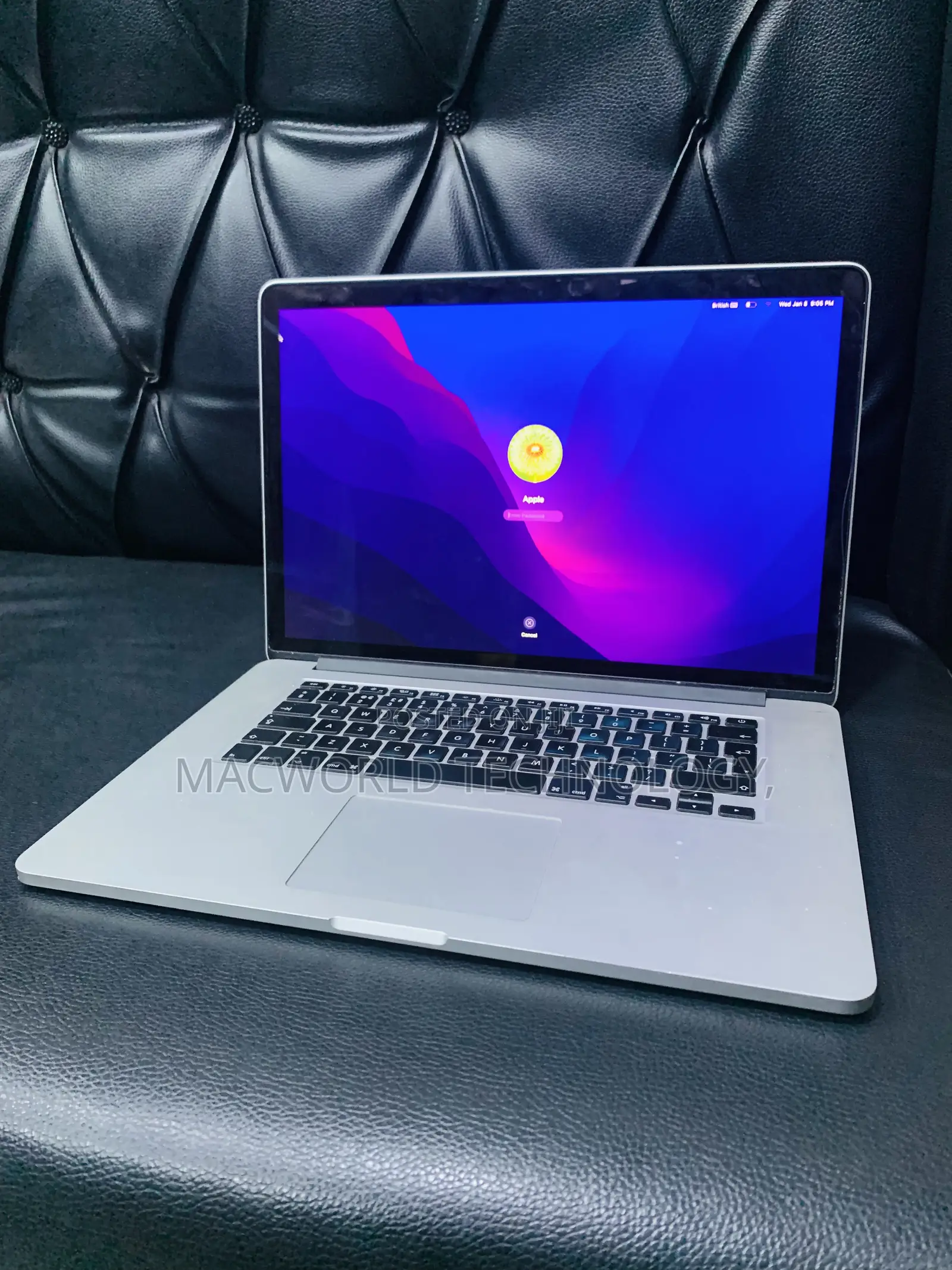 Laptop Apple MacBook Pro 2015 16GB Intel Core I7 SSD 512GB