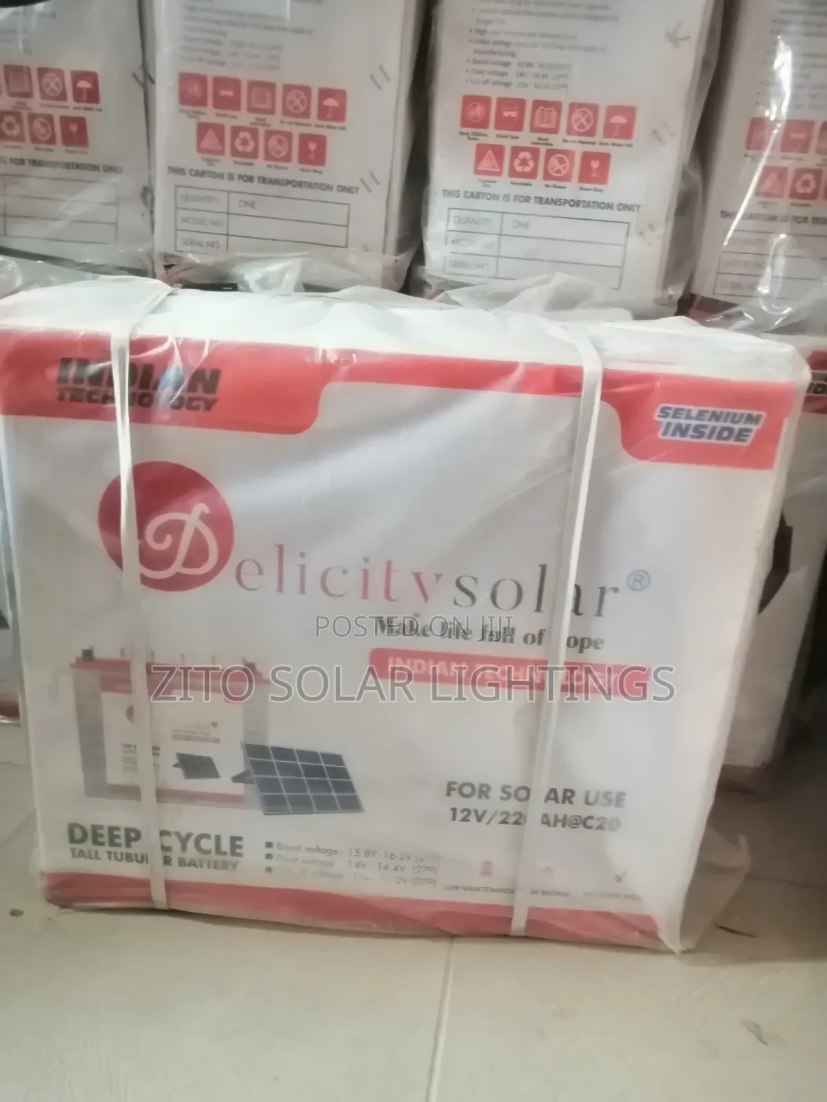 220ahms Tubular Battery