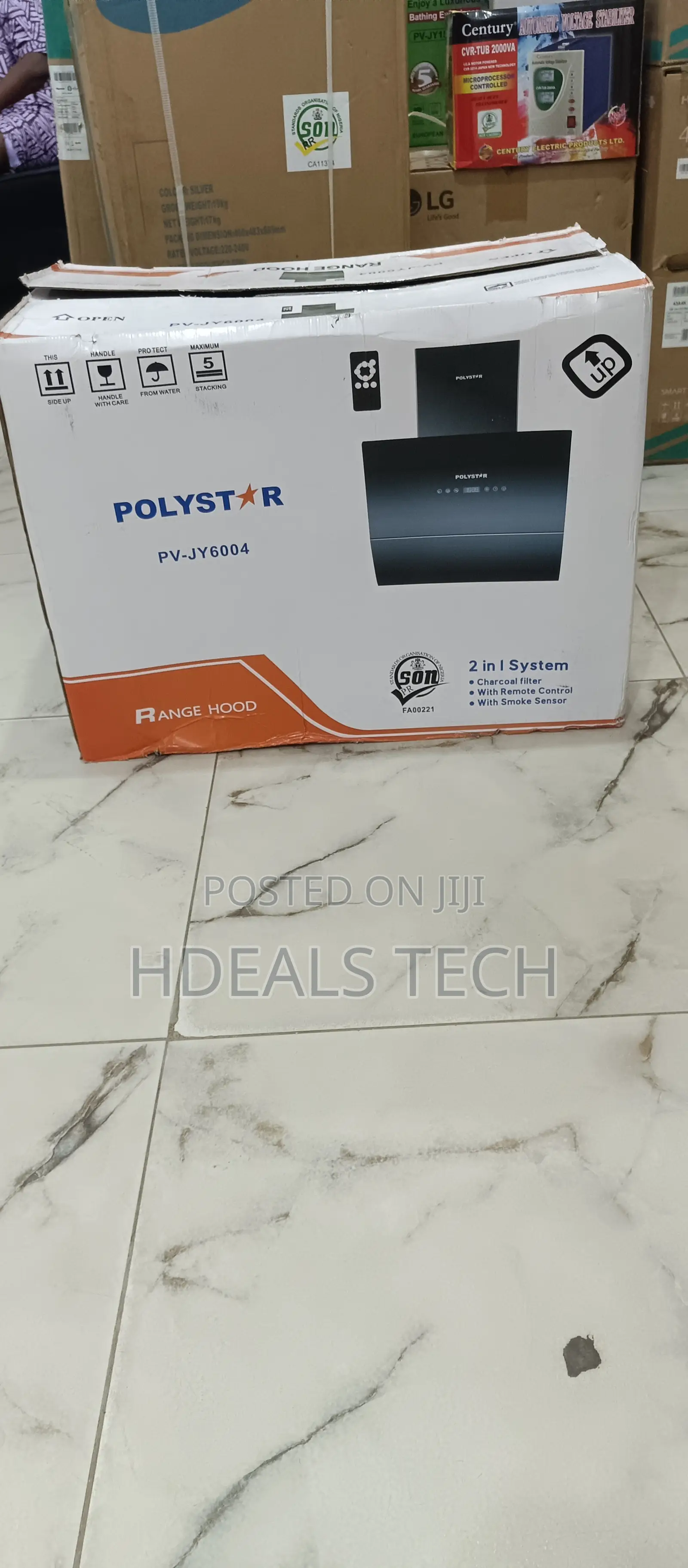 First Grade- Polystar Range Hood Pv-6004