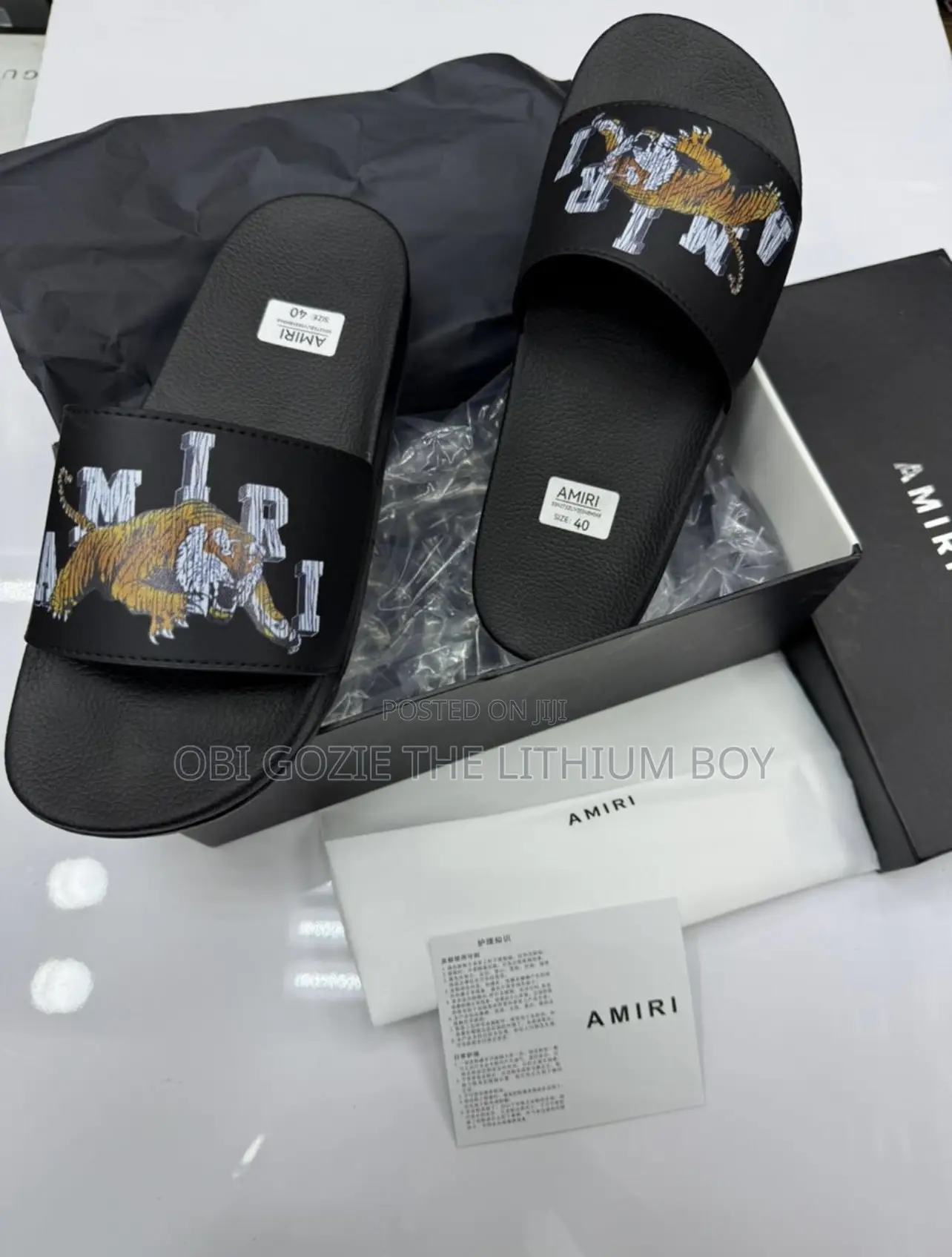 Best Quality Amiri Slippers Vendor Distributor
