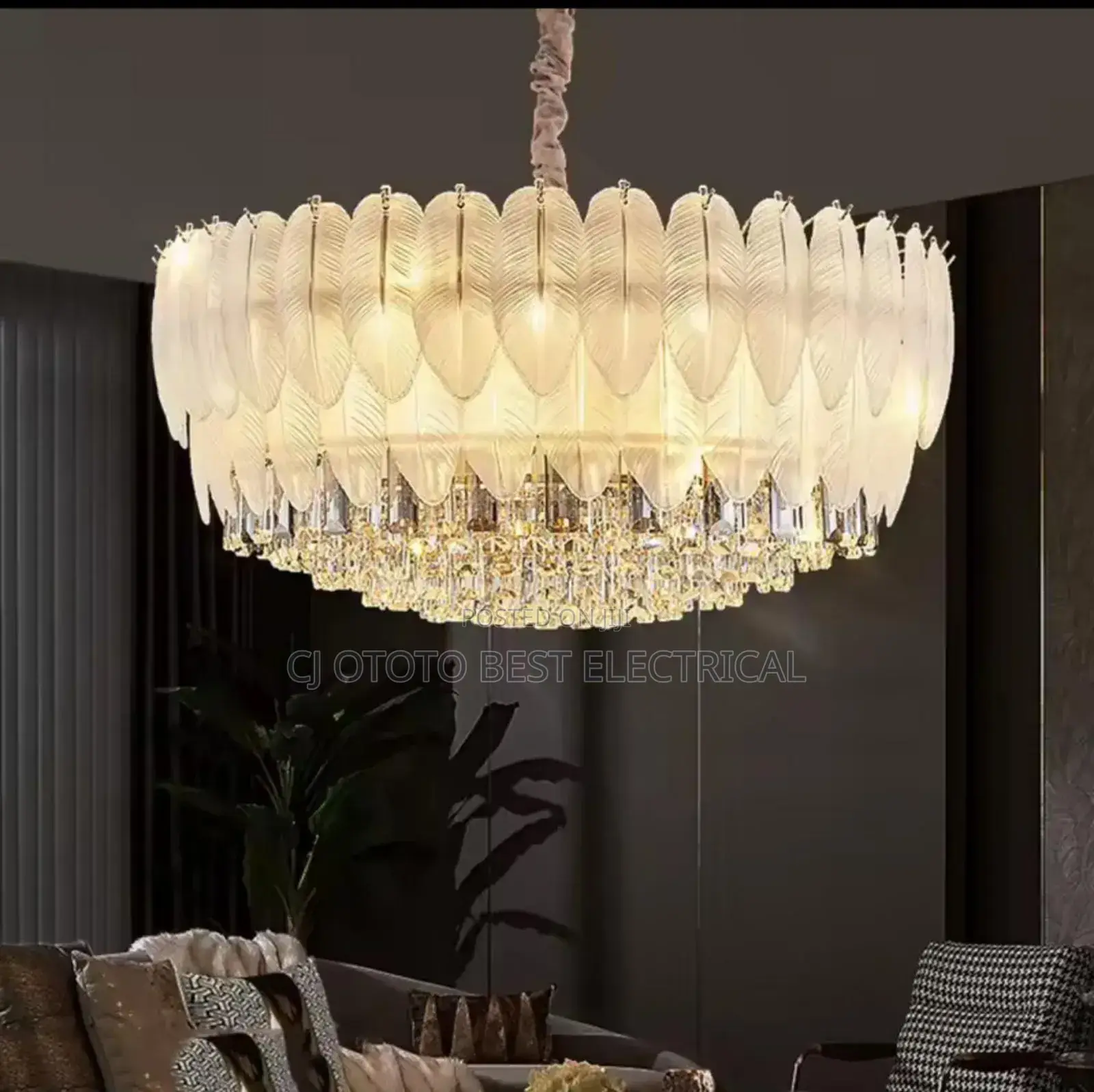 New Arrival Crystal Chandelier Light 800mm