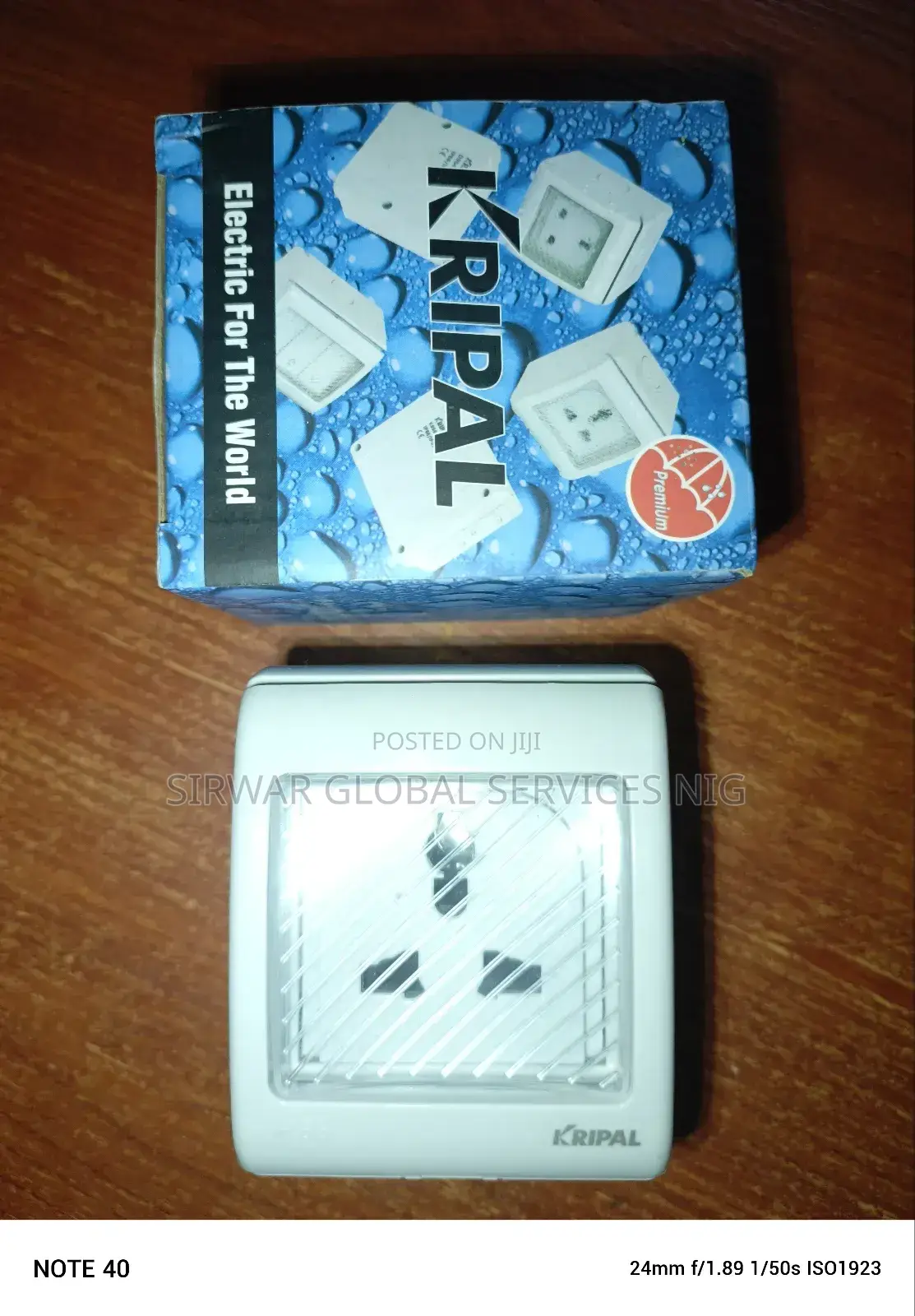 13amps Single Waterproof Socket
