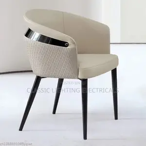 Nordic Light Luxury Backrest Chair Designer Suitable