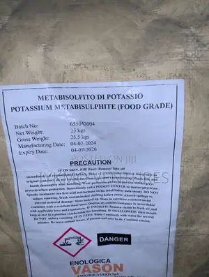 Potassium Metabisulphite (Food Grade)