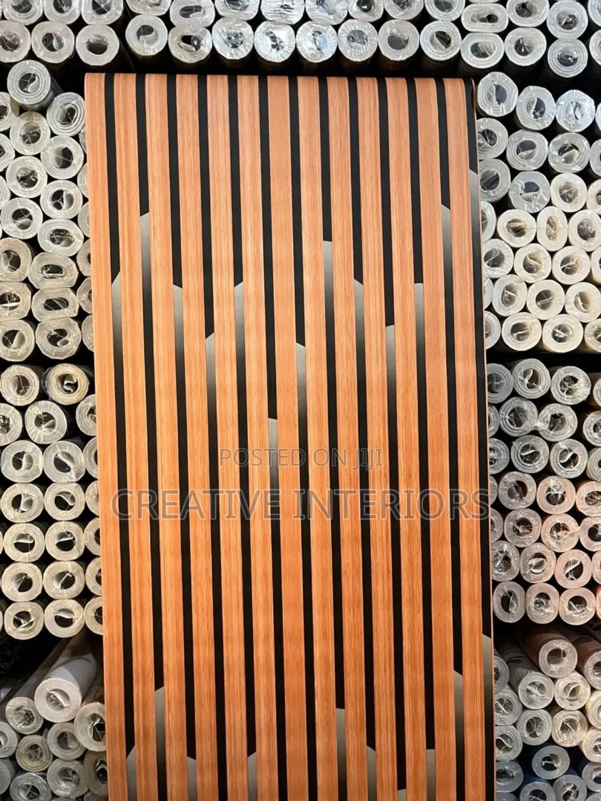 New Design Fluted Wallpaper